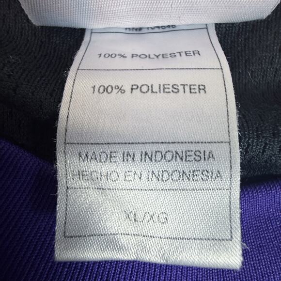 Vintage Sacramento Kings NBA XL Jersey Sleeveless Black Purple Made in Indonesia - Picture 3 of 7